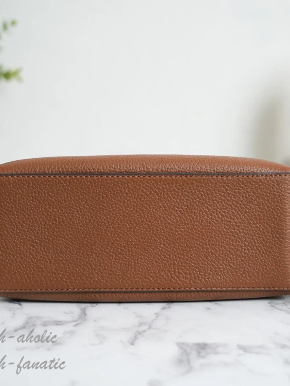 Tory Burch Britten Pebbled Leather Mini Satchel Crossbody in Moose NWT
